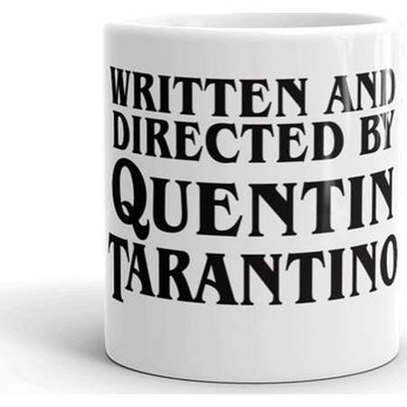 Written and Directed by Quentin Tarantino Coffee Mug Gift, Coffee Mug, Coffee Cup, Coffee, Pulp Fiction Hateful Eight Kill Bill thumb