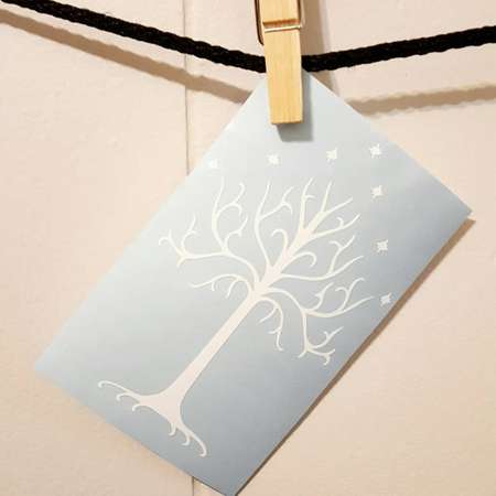 Tree of Gondor Car Decal Tree of Gondor Decal Tree of Gondor Sticker LOTR Decal LOTR Car Decal Lord of the Rings Decal thumb