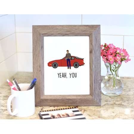 Yeah You / Jake Ryan / Sixteen Candles / Jake Ryan PRINT / Molly Ringwald / 80s movies / Brat Pack / I Love Jake Ryan / 80s / 16 candles thumb