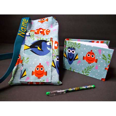 Disney Finding Dory Nemo autograph book bag with book bag and pen adjustable strap personalized for FREE Strap lanyard thumb