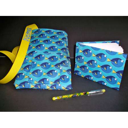 Disney Finding Dory Nemo autograph book bag with book bag and pen PERSONALIZED for FREE adjustable strap thumb