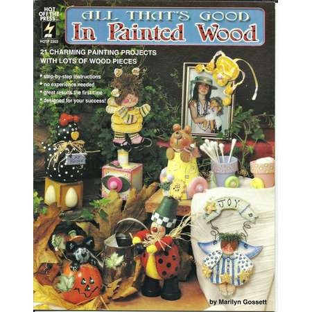 All That's Good In Painted Wood, Craft Book Patterns, Chicken Pencil Holder, Recipe Holder, Angel Pins, Little Witch thumb