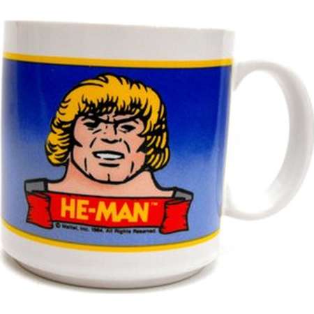 1984 He-Man & Skeletor Mug RARE Vintage Mattel Masters of the Universe Collectible Coffee Cup He Man Gift She-Ra Animated TV Comic Superhero thumb