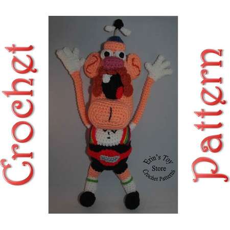 Uncle Grandpa a Crochet Pattern by Erin Scull thumb