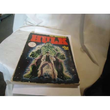 Vintage 1978 The Incredible Hulk Marvel Comic Book By Stan Lee, 253 Pages, collectable thumb