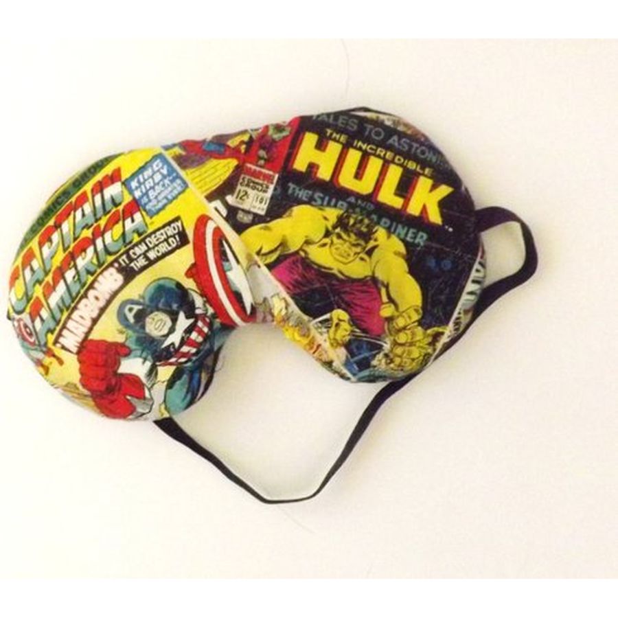 Set of 3 Fits Kids to Adults Elastic Back Marvel Hero Comic Book Headbands