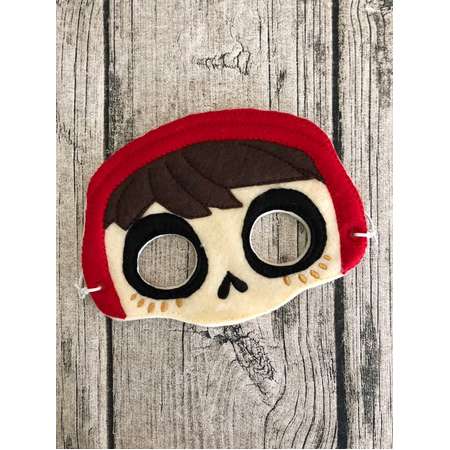 Coco Inspired Miguel Mask, Miguel Inspired Mask, Miquel Inspired Costume, Miguel Halloween, Miguel Pretend Play thumb