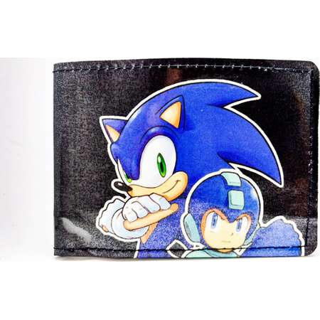 Sonic the Hedgehog Wallet - Comic Book Wallet - Sonic and Mega Man thumb