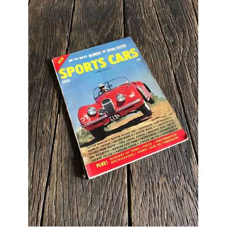 Vintage Sports Cars Magazine - 1955 Manual Of Road-Tested Sports Cars A Hillman Publication - Vintage Sports Cars Pictures - Classic Cars thumb