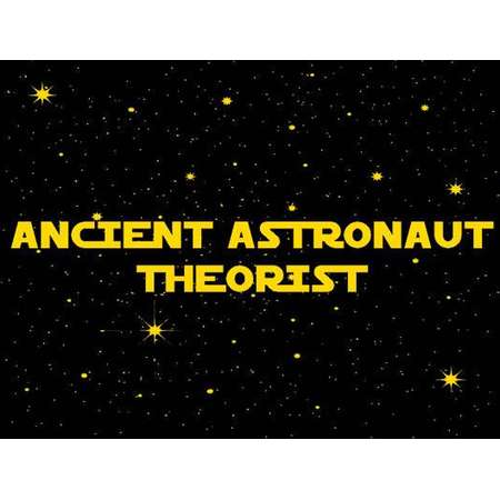 UFO TSHIRT Ancient Astronaut Theorist T-Shirt Area 51 Ufo Sci Fi Alien Mens Kids Tee Shirt also available on crewnecks and hoodie SM-5XL thumb