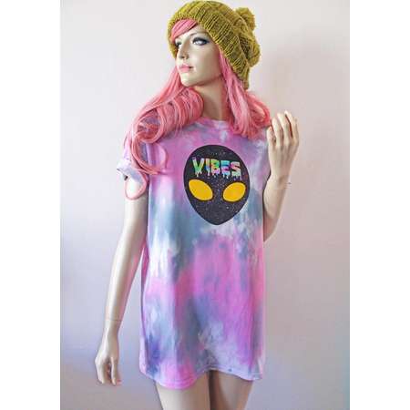 Alien Tie Dye T-Shirt thumb