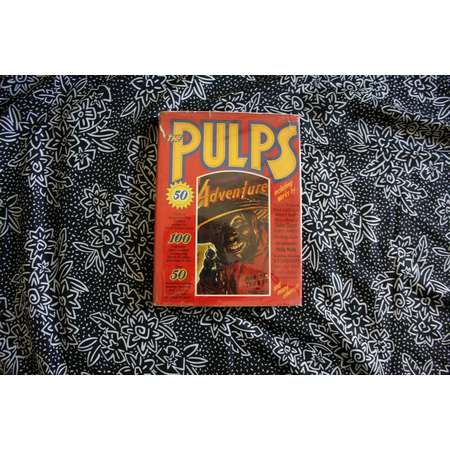 The Pulps. Vintage Pulp Fiction Collection Book. Huge Retro Pulp Short Stories, Pulp Advertisements and Art. 1970 Pulp Art Coffee Table Book thumb
