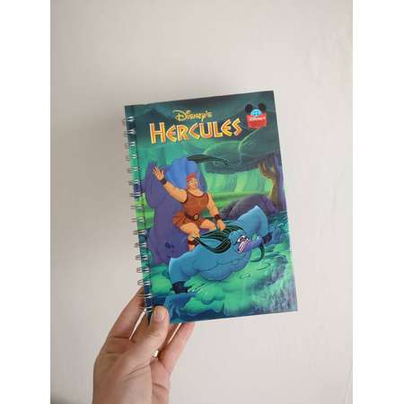 Hercules Notebook / A5/ Slimming World Food Diary / Planner / recycled from an old Disney book thumb