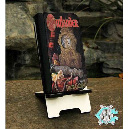 Outlander Book Cover Folio Phone Case Made to Fit Apple iPhones, Samsung Galaxy & Note Smart Phones thumb