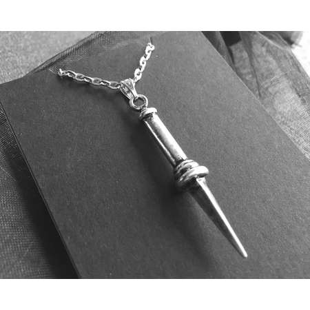 Supernatural angel blade necklace | Sam and Dean | Winchester brothers | Castiel cosplay prop replica jewelry | convention costume jewellery thumb