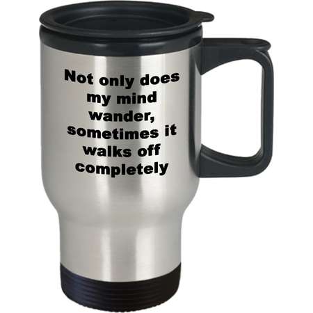 Menopause Gift | Funny Menopause Travel Mug | Menopause Humor | Getting Older Mug | Hot Flash | Peri-menopause | Gag Gift | Over the Hill thumb