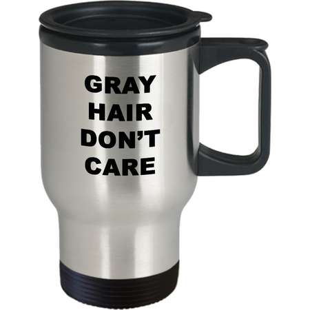 Menopause Gift | Funny Menopause Travel Mug | Menopause Humor | Getting Older Mug | Hot Flash | Peri-menopause | Gag Gift | Over the Hill thumb