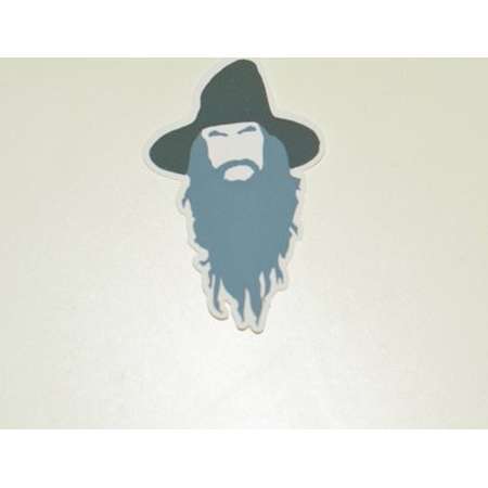 Gandalf Lord of the Rings Vinyl Sticker | Water Bottle | Lap Top | Gift thumb