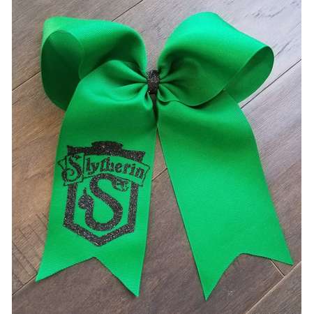Slytherin Draco Malfoy Harry Potter Hogwarts Gryffindor Hair Bow Universal Studios Universal Studios Hogsmeade Hair Bow thumb