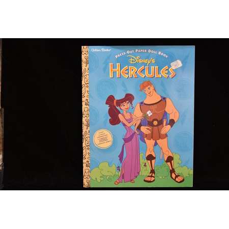 Disney Hercules Press-Out Paper Doll Book 1997 thumb