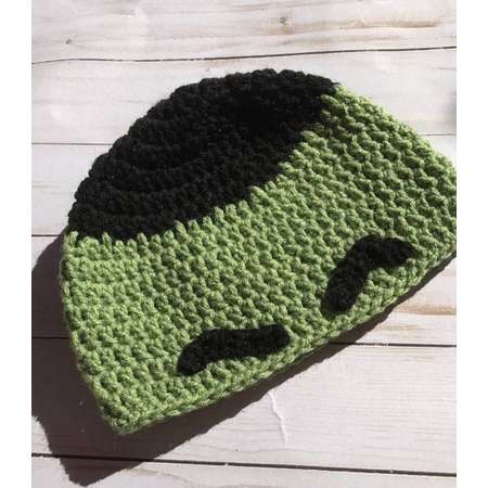 Hulk inspired Beanie, The Incredible Hulk, Hulk Smash, winter hat, christmas gift, costume, dress up thumb