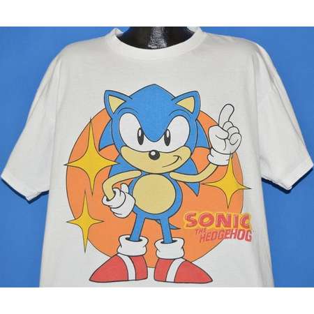 90s Sonic The Hedgehog 1991 t-shirt Extra Large thumb