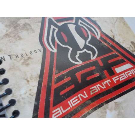 CD Notebook, Alien Ant Farm, 40 sheets, 80 pages, 4.75 x 4.50, Song Writing, Drawing, Small Notebook, Spiral Notebook, Blank Book, Music thumb