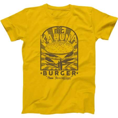 Big Kahuna Burger Pulp Fiction Funny Basic Men's T-Shirt DT0981 thumb