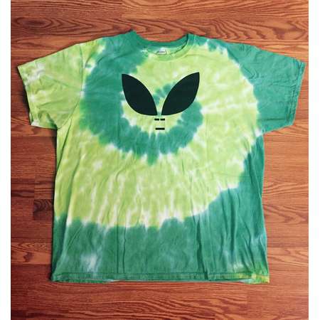 Alien tie dye rave t-shirt thumb