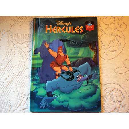 Disney's Hercules Hardback Cover Book Vintage 1997 Copyright Great Vintage Condition Collectible Disney Children's Book thumb