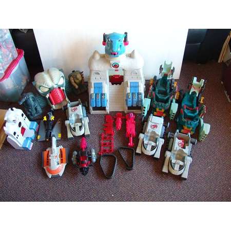 Rare Vintage Thundercats Vehichle and Playset Lot Lion O Mumra Crypt MOTU Masters of the Universe He-Man Style Toys Cats Lair Cosmocat !!! thumb