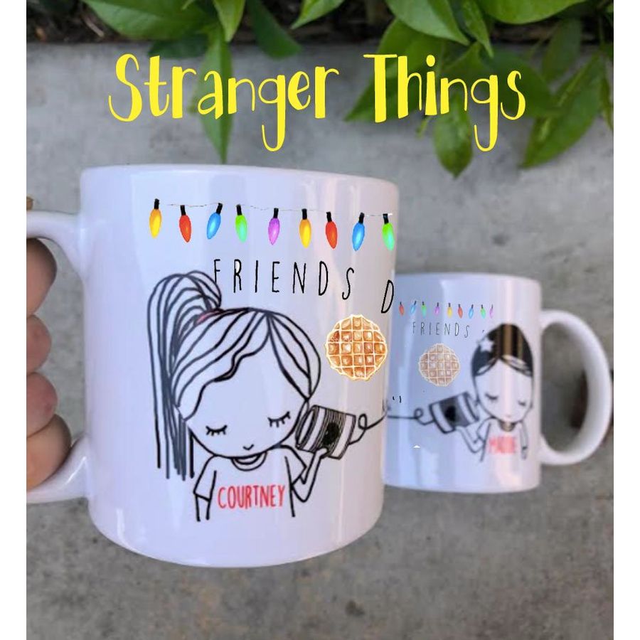 Stranger Things Coffee Mug Cup BARB SAYS HI The Upside Down TV Show Fan Gift Stranger Things Coffee Mug Cup BARB SAYS HI The Upside Down TV Show Fan Gift