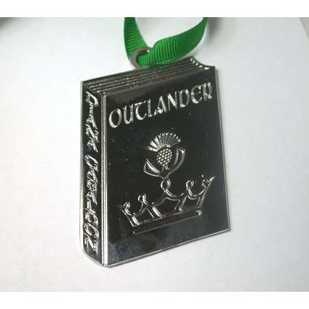 Outlander Series Book Ornament - Comes with Velvet Pouch and Ribbon - Awesome Gift! thumb