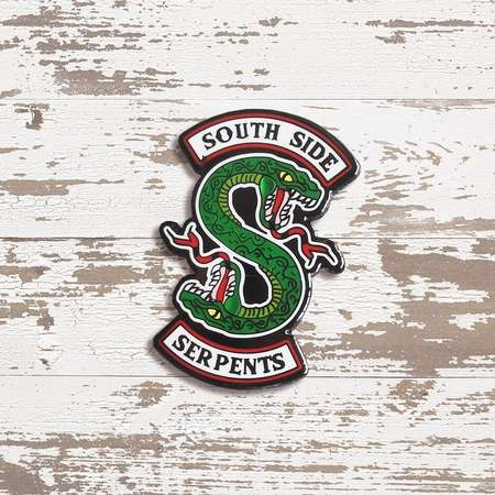 South Side Serpents Enamel Pin, Riverdale Badge, Jughead Jones, Bughead Shipper, Southside Serpents Jacket, Archie, Betty Cooper, Riverdale thumb