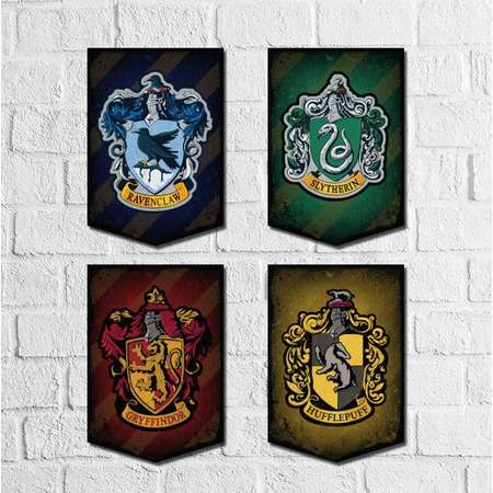 Harry Potter Banner printable. Harry Potter wall art, Hogwarts House Crest. Hogwarts Crest. Harry Potter Theme. Hogwarts Printable Banner thumb
