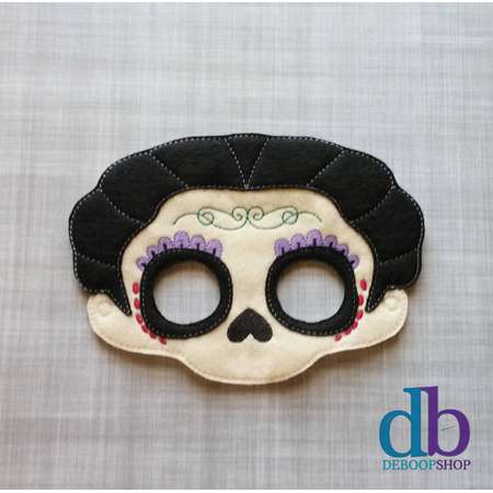 Mama Imelda - Coco Inspired Mask - Kid & Adult - Creative Play - Halloween Costume thumb