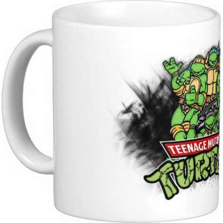 TMNT Teenage Mutant Ninja Turtles Mug (Custom DIII Graffix) 11oz. thumb
