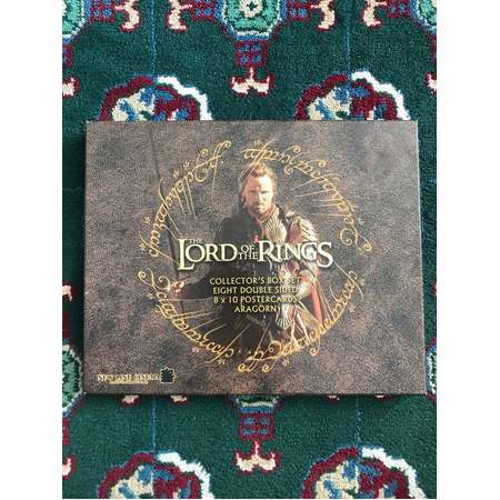 Lord of the Rings Aragorn Collector's Box Set Postercards Poster Postcard New Line Cinema thumb