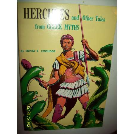 Vintage 1970 Hercules and Other Tales from Greek Myths Paperback Book thumb