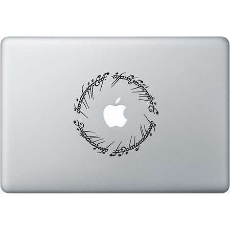 Sticker Macbook - The Lord of the Rings - Decal for MacBook Air Pro Retina - 11 12 13 15 or 17 inches - Skin for macbook easy to stick thumb