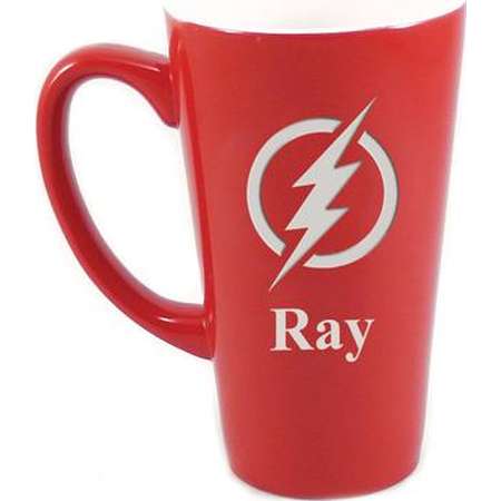 Personalized The Flash Mug, Flash Coffee Mug, Superhero Mug, Custom Coffee Mug, Personalized Mug, Coffee Mug, Large Red Mug, Justice League thumb