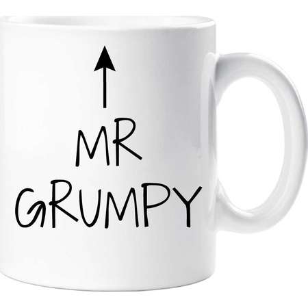 Mr Grumpy Mug Fathers Day Dad Uncle Grandad Grandpa Cup Birthday Christmas thumb