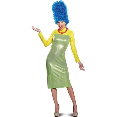 The Simpsons Marge Deluxe Adult Halloween Costume thumb