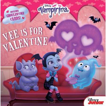 Vampirina Vee Is for Valentine (Paperback) thumb
