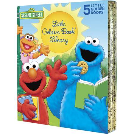 Sesame Street Little Golden Book Library 5 Copy Boxed Set thumb