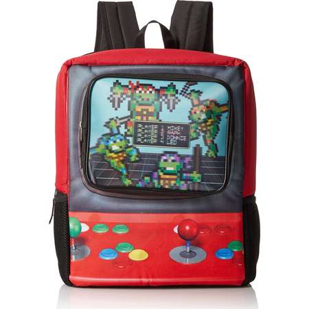 Teenage Mutant Ninja Turtles Boys' Arcade Game 16 Inch Backpack thumb