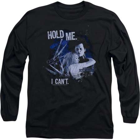 Edward Scissorhands Men's Hold Me Long Sleeve Black thumb
