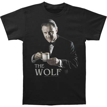 Pulp Fiction Men's The Wolf T-shirt Black thumb