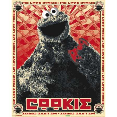 Sesame Street - Cookie Monster Poster Poster Print thumb