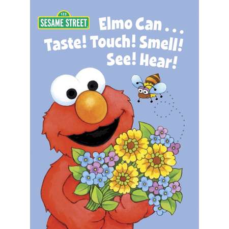 Big Bird's Favorites Board Books: Elmo Can... Taste! Touch! Smell! See! Hear! (Sesame Street) (Board Book) thumb